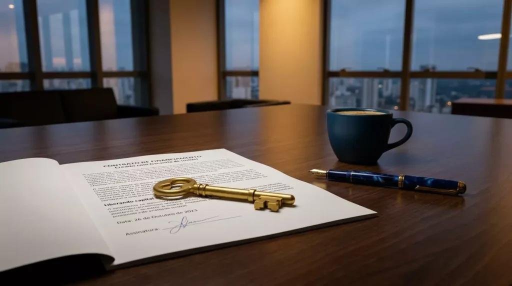 Contrato de Home Equity para destravar capital no mercado imobiliário 2026.